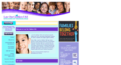 Desktop Screenshot of loveourchildrenusa.org